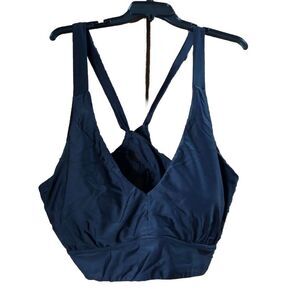 NWT Universal Standard Bikini Top Criss Cross Tie Back - 2XL (30-32)